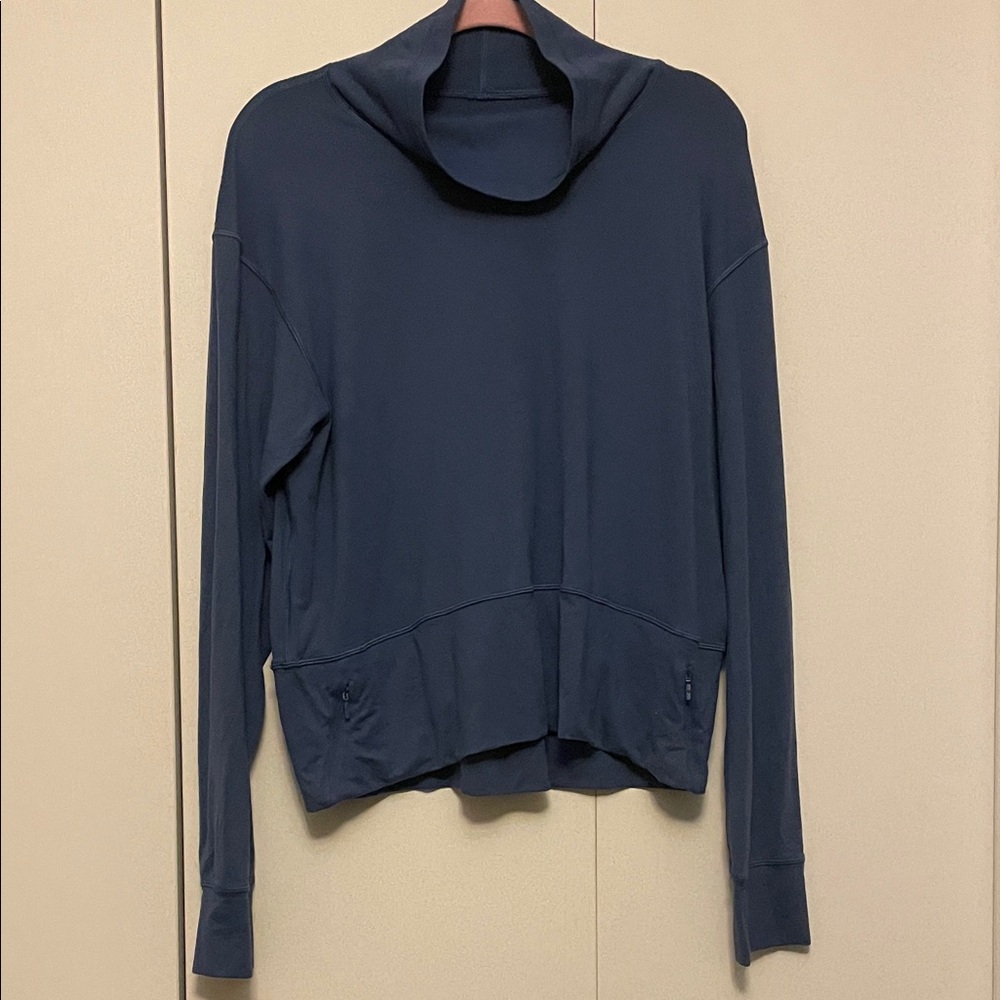 lululemon athletica Navy Long Sleeve Top